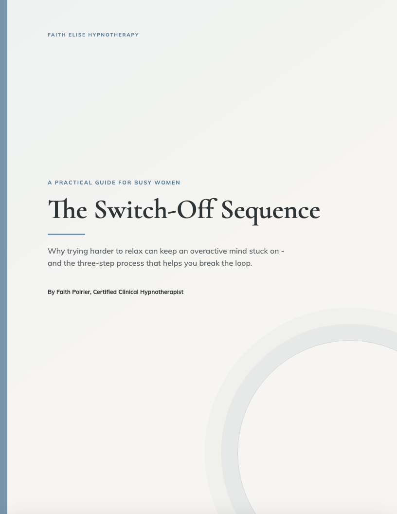 Cover of The Switch-Off Sequence guide